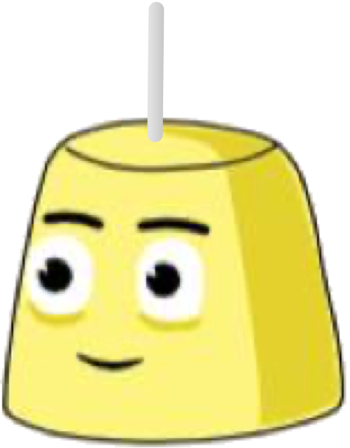 gumdrop with twitter propeller